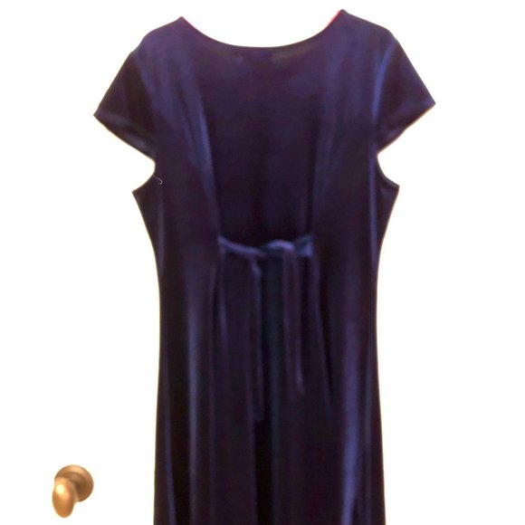 Sherman Girls Embelished Velvet Dress - Picture 5 of 7